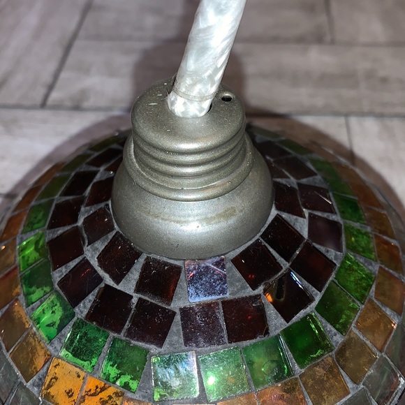 Vintage boho Christmas oil lantern - Picture 2 of 12